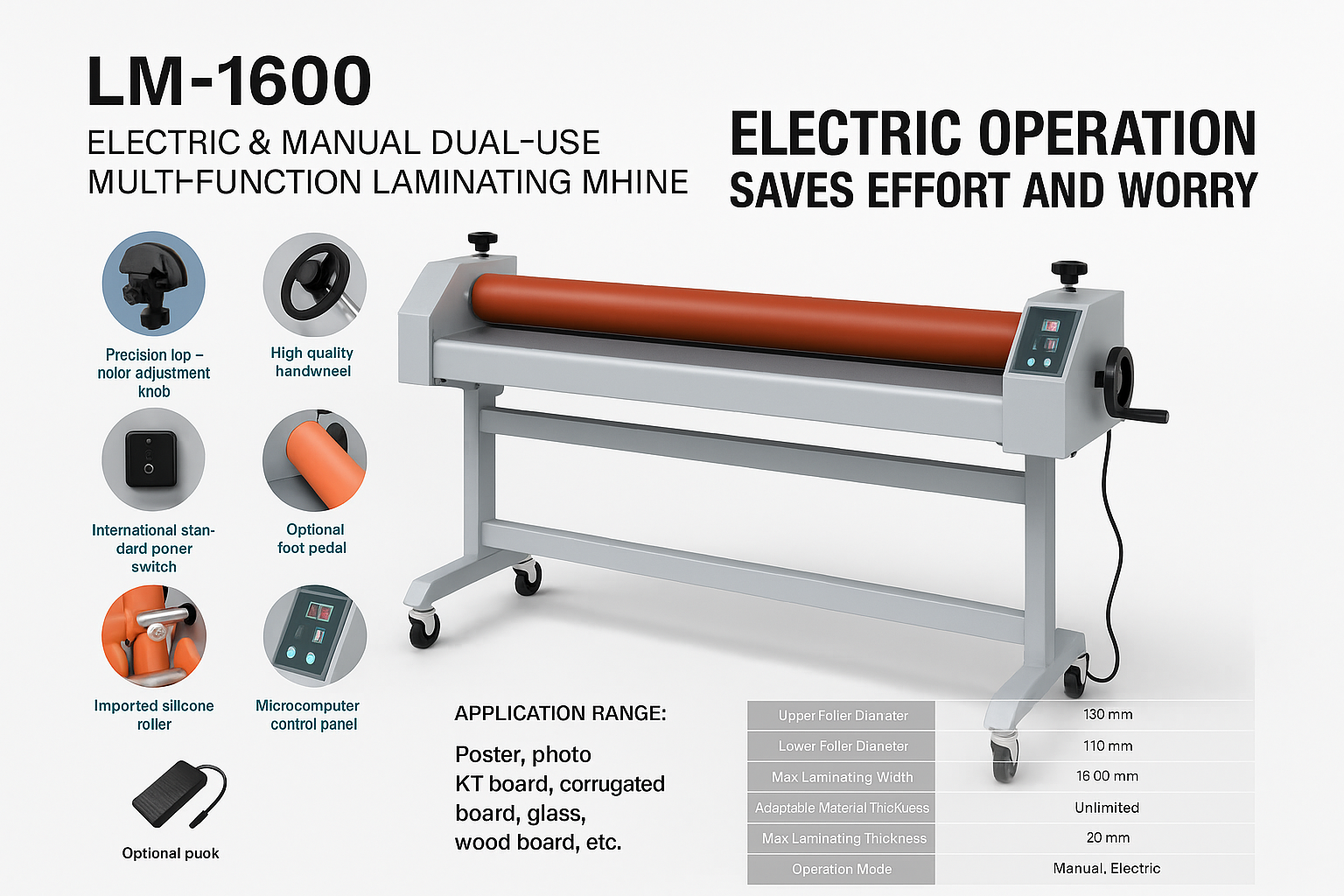 1680A Automatic Laminating Machine